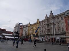 Jelačić Square in Zagreb