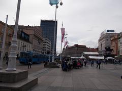 Jelačić Square in Zagreb