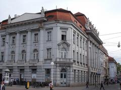 Zágráb Jelačić Square corner Praška Street