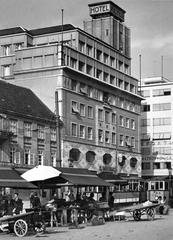 main square in Zagreb, Croatia