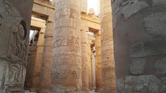 Karnak temple complex in Egypt