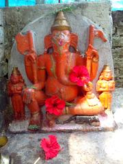 Ganesh Idols in Arnala Fort