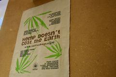 exhibit inside Hash, Marihuana, and Hemp Museum in Amsterdam