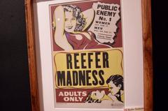 Hash, Marijuana and Hemp Museum exhibit in Amsterdam