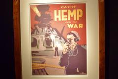 Hash, Marijuana, and Hemp Museum exhibit