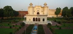 Hazuri Bagh monument in Lahore, Pakistan