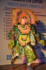 Mahisasuramardini Chhau dance performance by Royal Chhau Academy