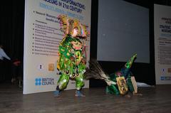 Mahisasuramardini Chhau dance performance by Royal Chhau Academy in Kolkata