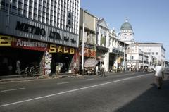 Streets of Singapore in 1963