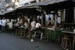 Streets of Singapore in 1963