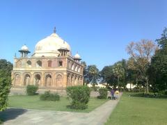 Distant view of the third ASI monument in India