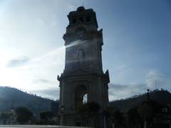 Monumental clock in Pachuca de Soto, Mexico