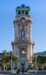 Monumental Clock in Pachuca, Hidalgo, Mexico