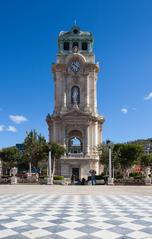 Monumental Clock in Pachuca, Hidalgo, Mexico