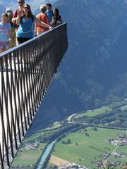 Viewing balcony at Harder Kulm