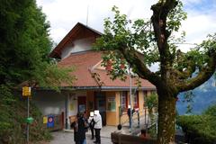 Station Harder Kulm in Canton of Bern, Switzerland