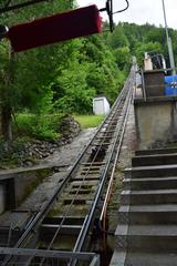 Harderbahn train from Interlaken to Harder Kulm