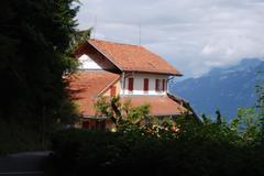 station Harder Kulm in canton of Bern, Switzerland