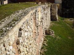 Ruins of the Muslim wall of Madrid