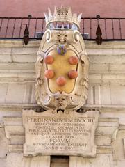 Emblem of Ferdinand I de' Medici in Pisa