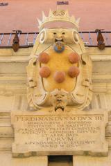 High relief on building in Pisa, Italy