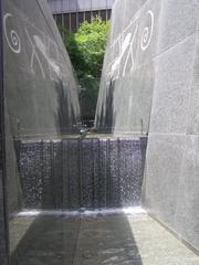 Running Water and Falls at African Burial Ground National Monument