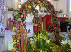 Saint James Apostle statue in Tlilapan, Veracruz