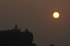 Qihou Lighthouse at sunset