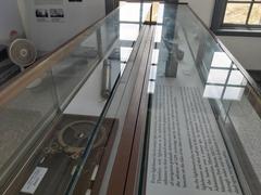 interior of Kaohsiung Lighthouse showcasing display cabinets