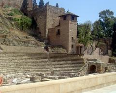 Ancient Roman theater in Málaga