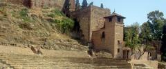 Ancient Roman theater in Málaga