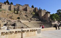 Castillo de Gibralfaro in Malaga, Spain