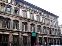 Facade of Palazzo Doria Pamphilj in Rome