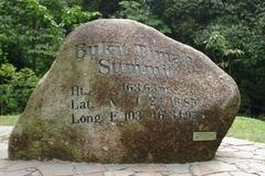 Summit of Bukit Timah in Singapore