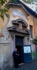 Entrance to the Basilica of St. Clemente