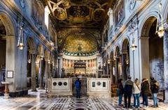 Interior of Basilica of San Clemente, Rome