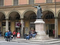 monument in Bologna, Italy, part of cultural heritage