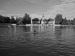 Monument to Alfonso XII in El Retiro Park, Madrid