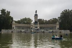 Estanque del Retiro with Monument to Alfonso XII