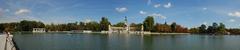 Artificial lake at Buen Retiro Park