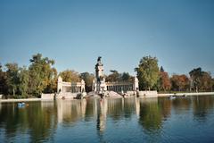 Monument to Alfonso XII in Retiro Park, Madrid