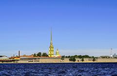 Peter and Paul Fortress in St. Petersburg, Russia