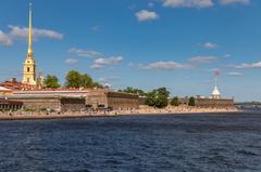 Neva River and Peter and Paul Fortress