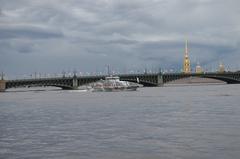 Anti-sabotage boat Yunarmeets of the Belomorye on the Neva