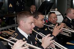 Georgia Army National Guard's 116th Army Band performing at Jimmy Carter Library and Museum