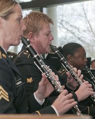 Georgia Army National Guard 116th Army Band performs at Jimmy Carter Library