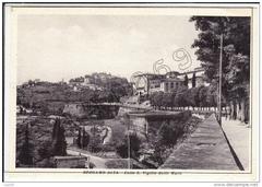 Bergamo Alta with Colle S. Vigilio seen from ancient city walls