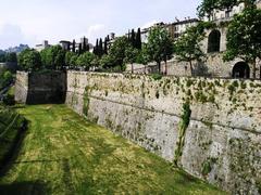 Bergamo Venetian Walls in Italy cultural heritage monument