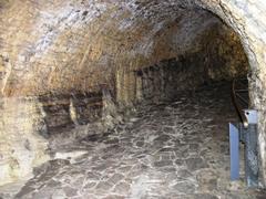 Bergamo Venetian Walls street covered cannon S. Michele