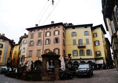 Shoe Market in Bergamo, Italy